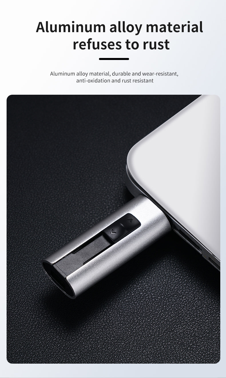 Y75C TYPE C USB Flash Drive OTG 4 IN 1 USB Stick 3.0 128GB Pen Drive 64GB 256GB Pendrive for iPhone 17 16 15 14 13 Memory Disk