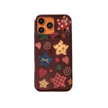 Maillard Star IMD Phone Case for iPhone 14/15/16/17 Pro Max Glacier Pattern Best Friend Gift Suitable for iPhone 17Pro 16Pro Max