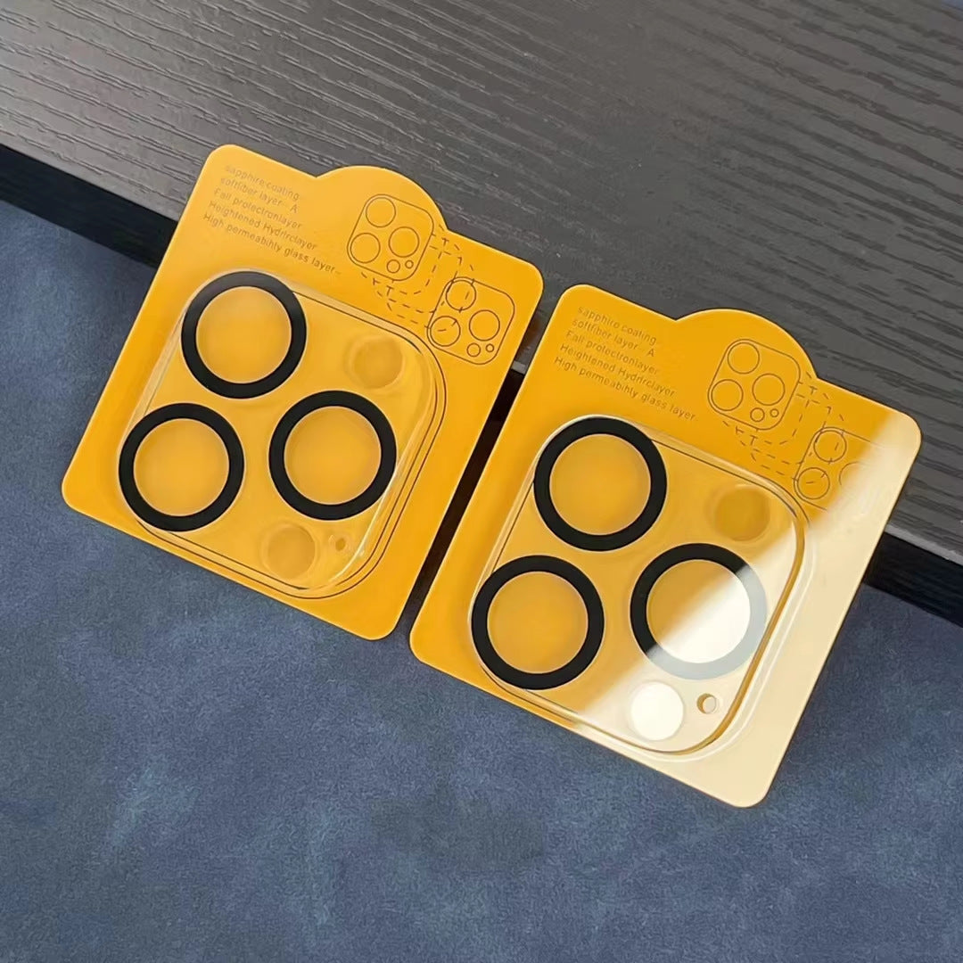 3D HD Clear Anti-scratch Tempered Glass Camera Lens Screen Protector