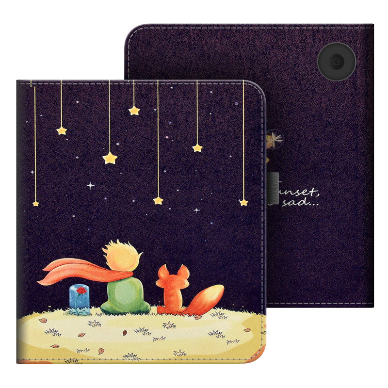 Handheld Stand E-Book Leather Case for Kobo clara colour /Kobo clara BW/2E 6 inch Smart Cover