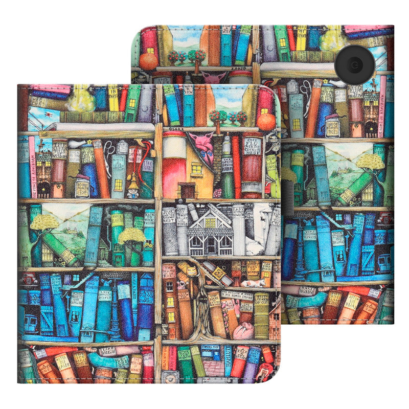 Handheld Stand E-Book Leather Case for Kobo clara colour /Kobo clara BW/2E 6 inch Smart Cover