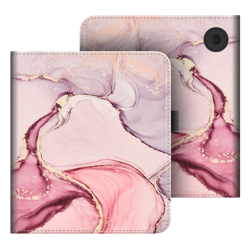 Handheld Stand E-Book Leather Case for Kobo clara colour /Kobo clara BW/2E 6 inch Smart Cover