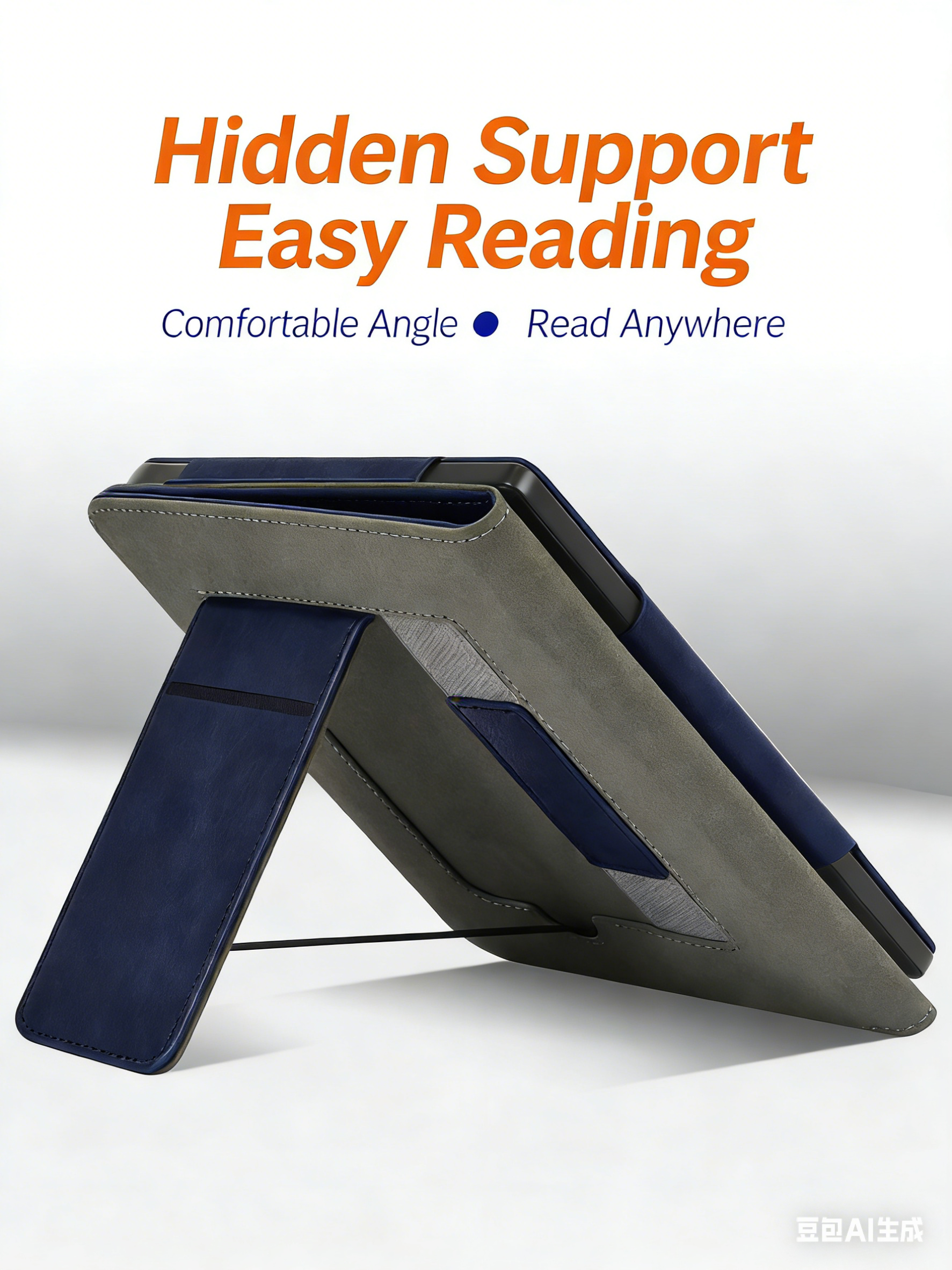Handheld Stand E-Book Leather Case for Kobo clara colour /Kobo clara BW/2E 6 inch Smart Cover
