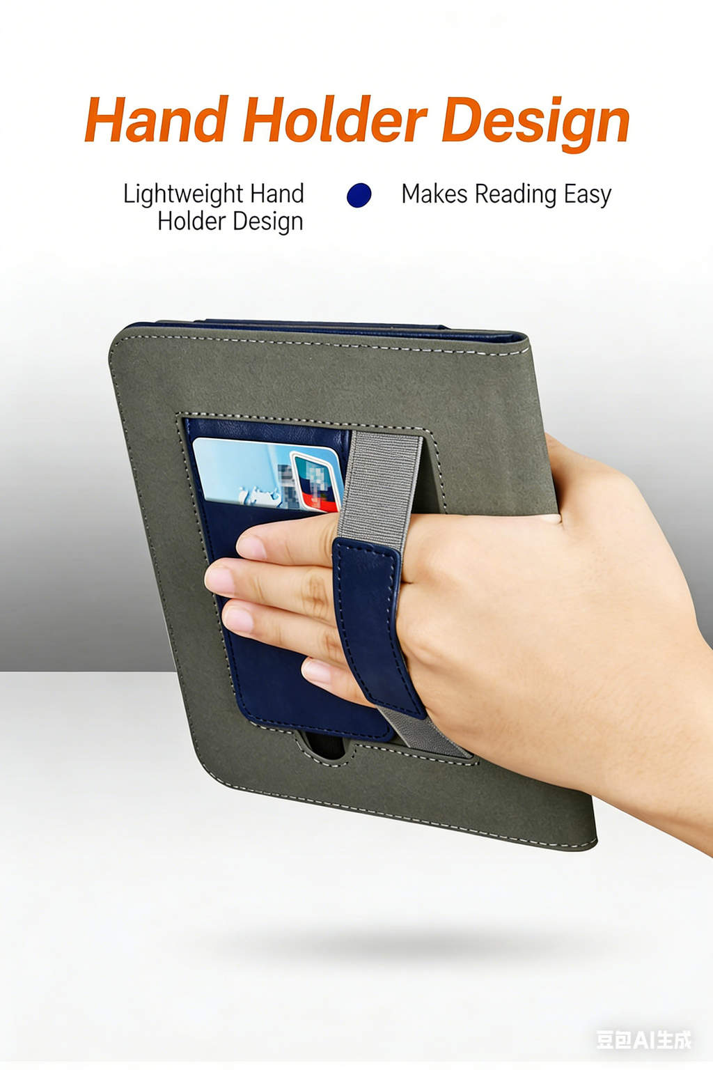 Handheld Stand E-Book Leather Case for Kobo clara colour /Kobo clara BW/2E 6 inch Smart Cover