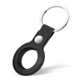 Leather Keychain for Apple Airtags Cases Protective Covers Bumper Shell Tracker Accessories Anti-scratch Air Tag Key Ring Holder