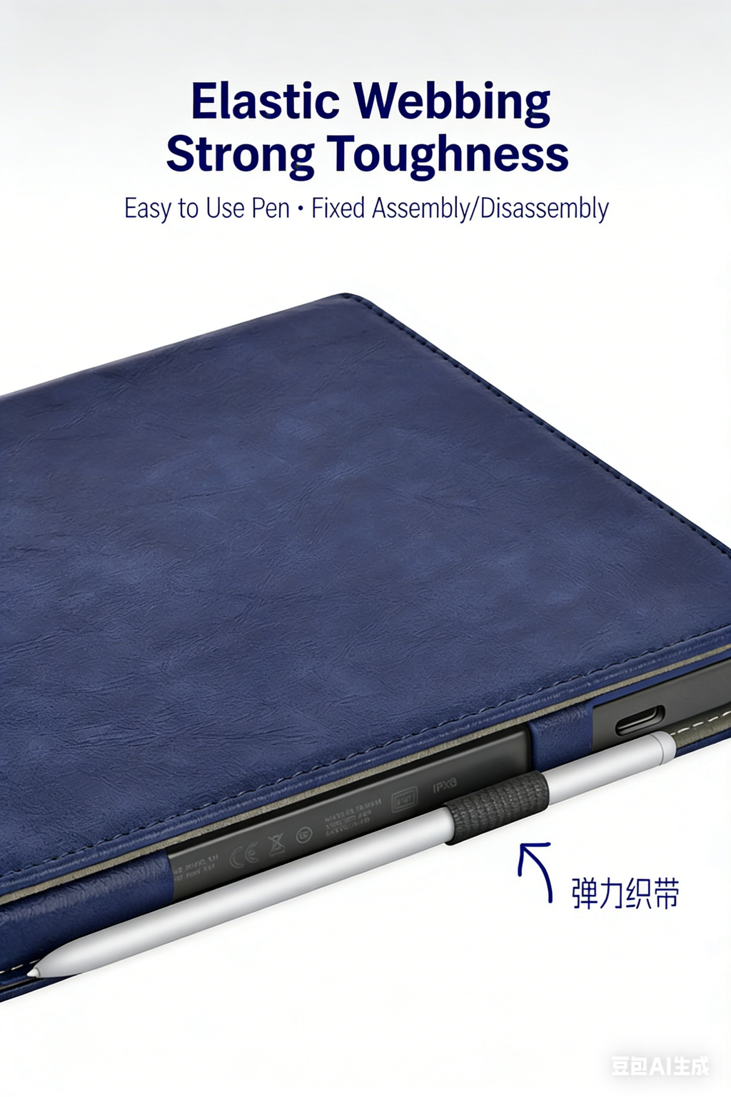 Handheld Stand E-Book Leather Case for Kobo clara colour /Kobo clara BW/2E 6 inch Smart Cover