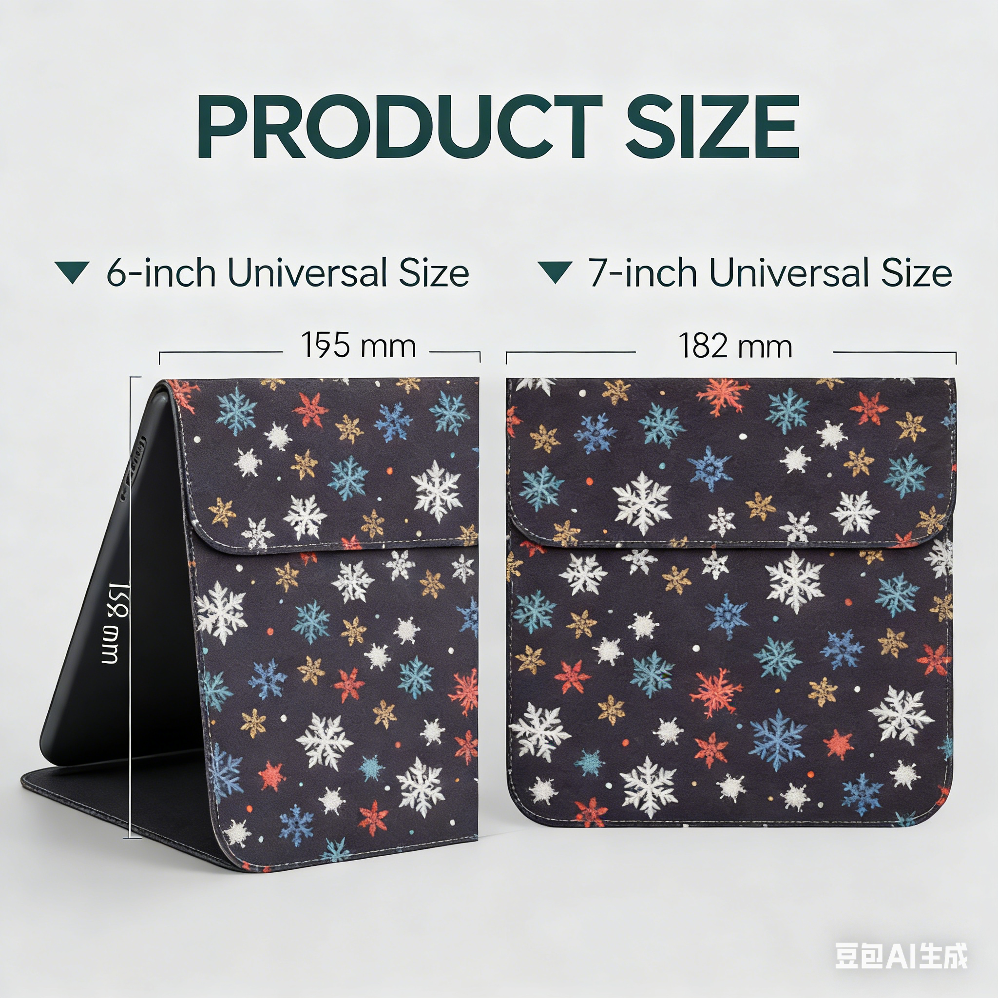E-Book Sleeve Case For Kindle Kobo E-book Protective Case 6 inch Universal Bag 7 inch E-book Leather Case