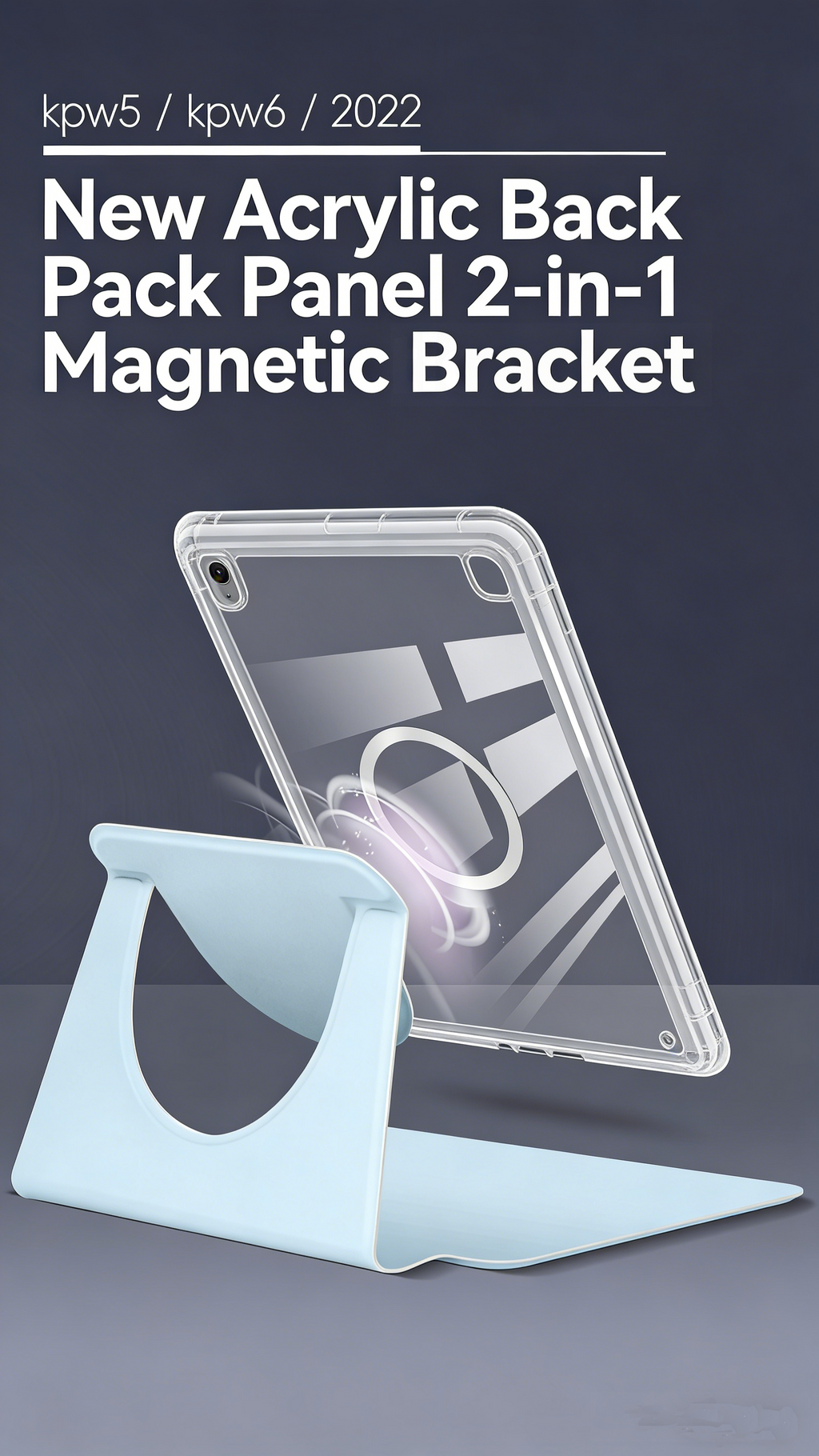 Magnetic Detachable Case for Kindle Paperwhite 12th Gen KPW6/5/4/3/2/1 Fit Kindle Youth Edition Smart Cover