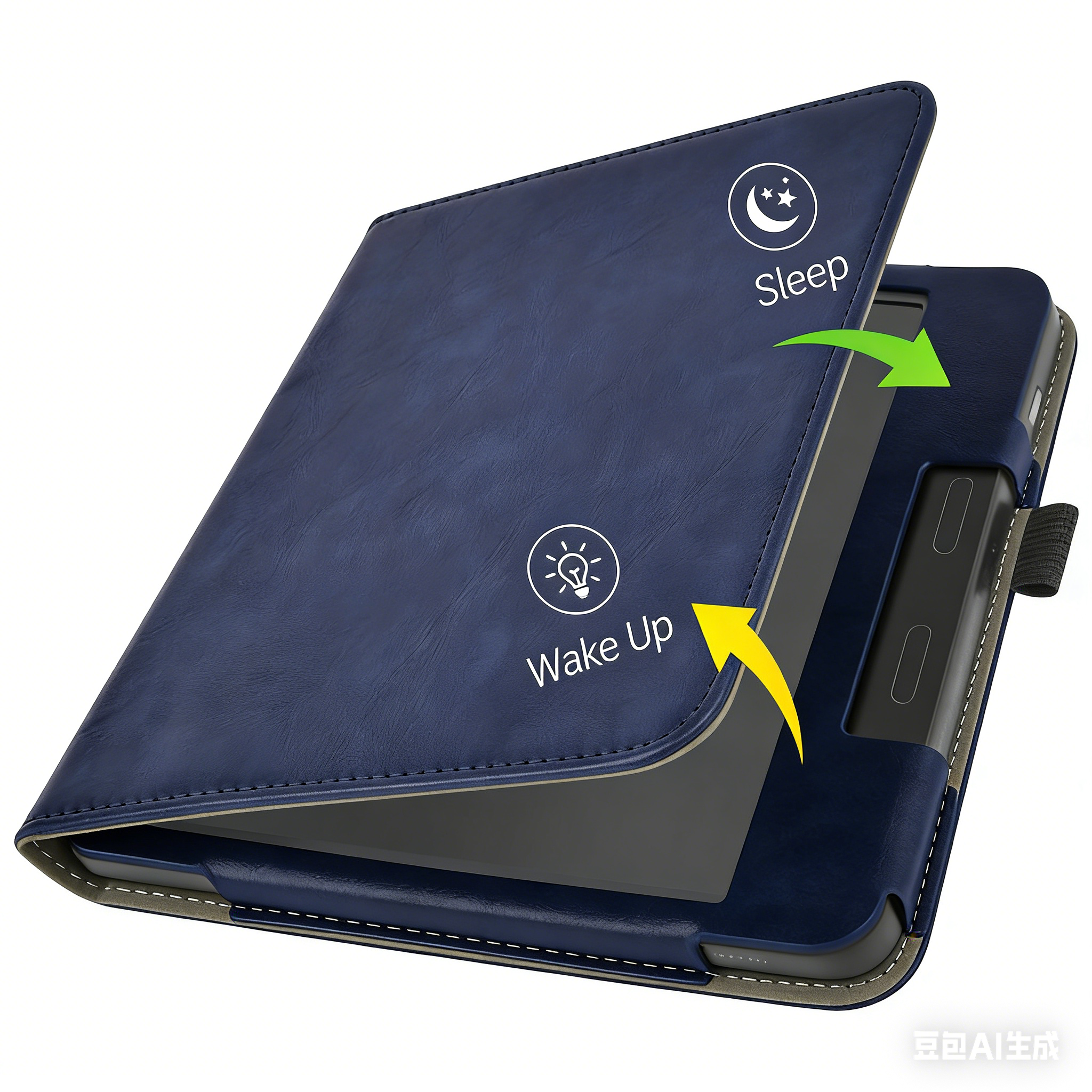 Handheld Stand E-Book Leather Case for Kobo clara colour /Kobo clara BW/2E 6 inch Smart Cover