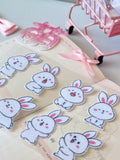 Lovely Cartoon Small Animals Plush Stickers, Soft Touch Creative Stickers, Exclusive Customization