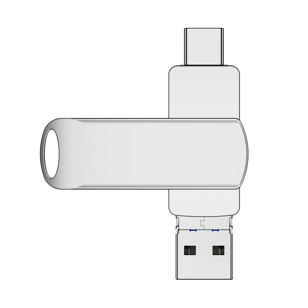 Y34C TYPE C USB Flash Drive OTG 4 IN 1 USB Stick 3.0 128GB Pen Drive 64GB 256GB 512GB Pendrive for iPhone 17 16 15 14 13 Memory Disk