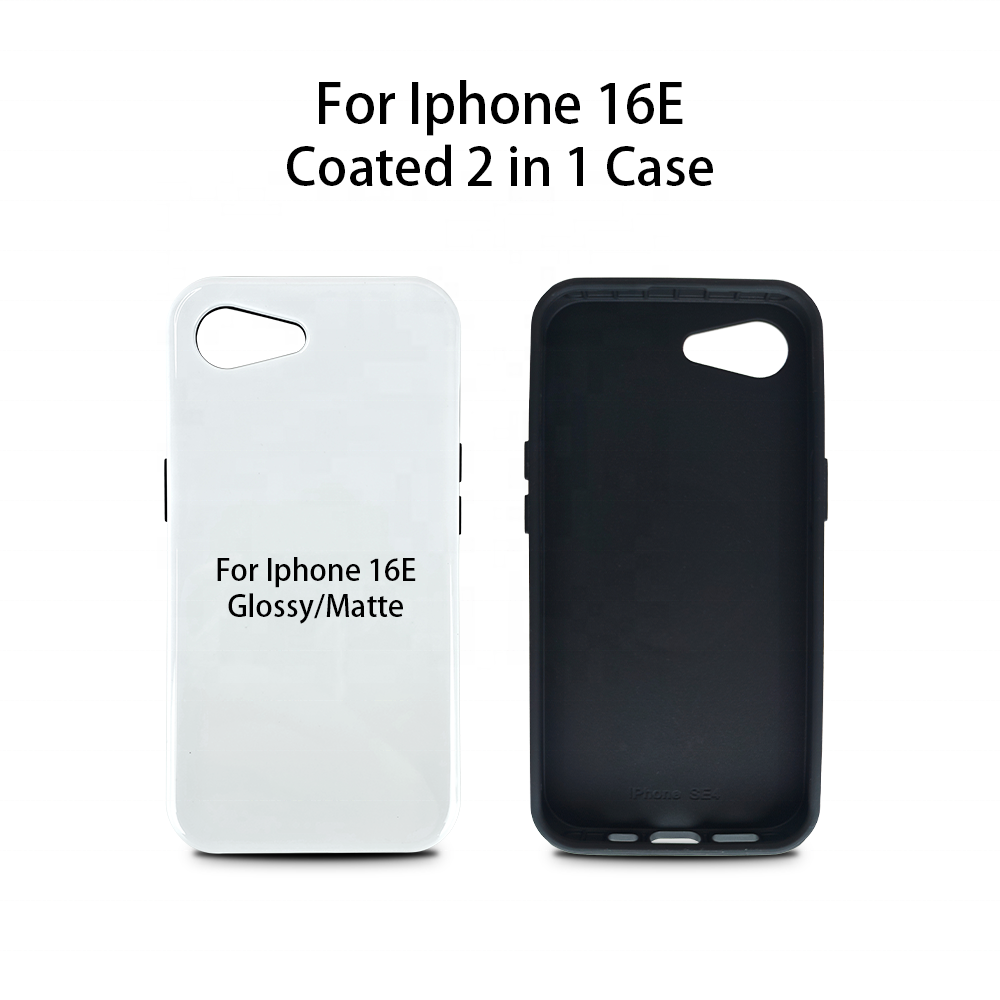 DIY Matte Glossy 3D Full Wrapped 2 in 1 Film Sublimation Heat Transfer Magsafe Phone Case For iPhone 17 16 15 14 13 Pro Max Cover