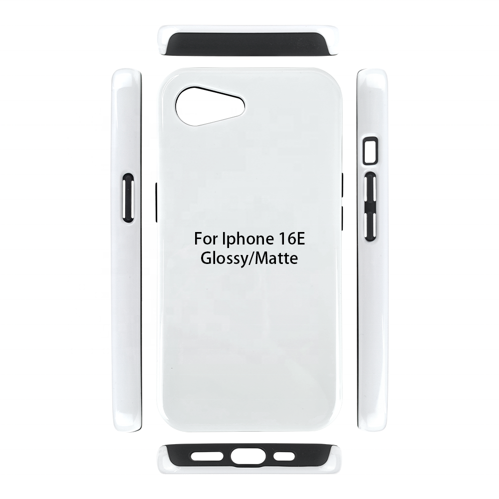 DIY Matte Glossy 3D Full Wrapped 2 in 1 Film Sublimation Heat Transfer Magsafe Phone Case For iPhone 17 16 15 14 13 Pro Max Cover