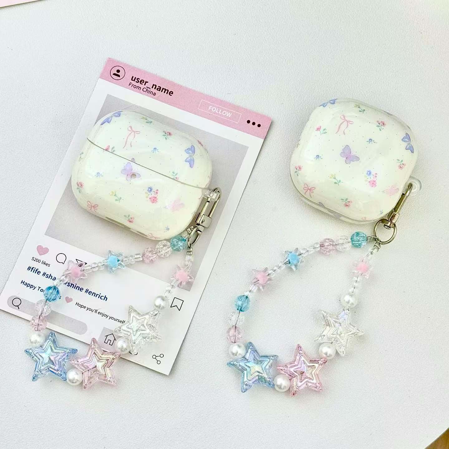 INS Cute Sweet Earphone Case for Airpods 4th 3rd Pro 3 Shockproof Cover