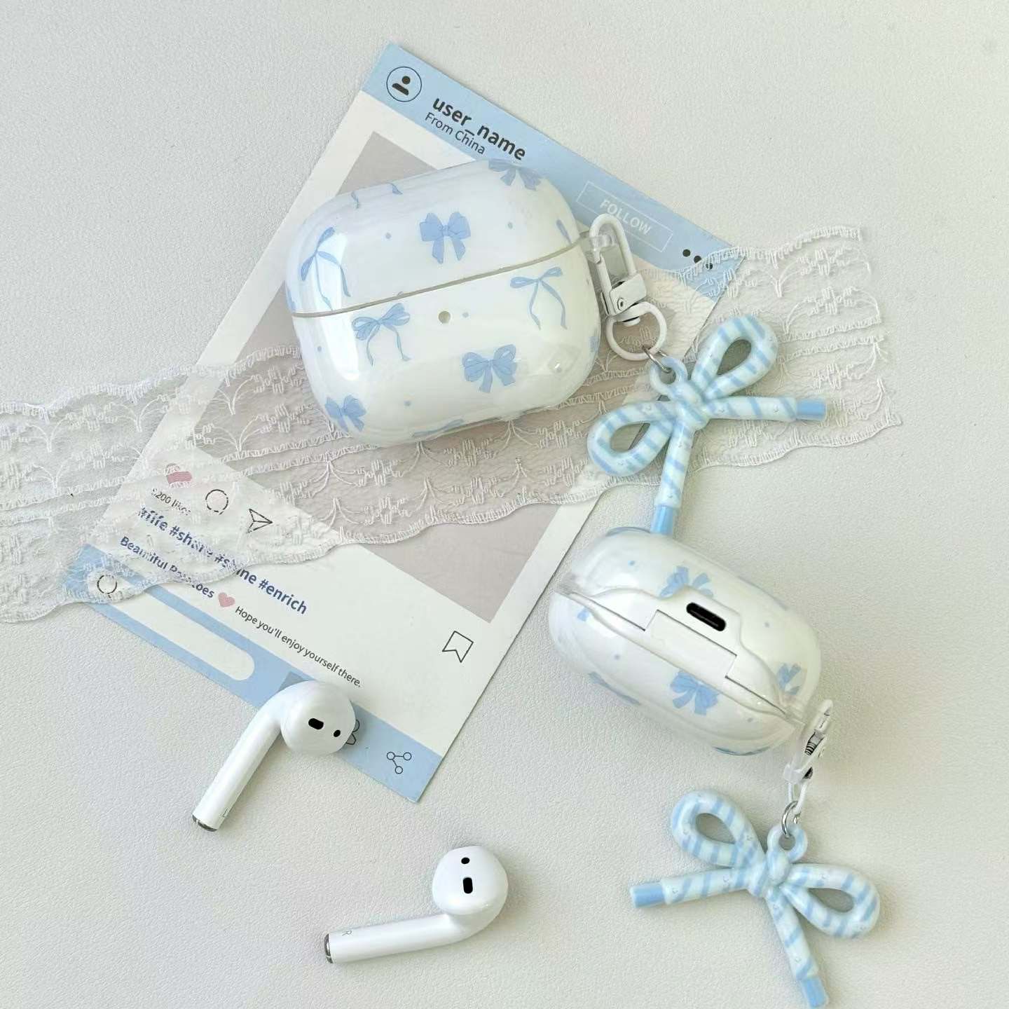 INS Cute Sweet Earphone Case for Airpods 4th 3rd Pro 3 Shockproof Cover