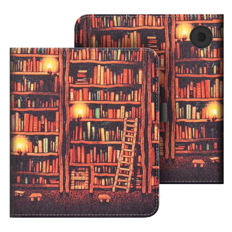 Handheld Stand E-Book Leather Case for Kobo clara colour /Kobo clara BW/2E 6 inch Smart Cover