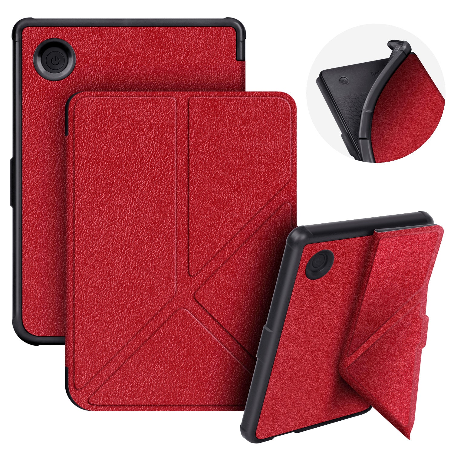 Multi-Angle Stand Case for Kobo Clara Color 2E BW 6" | Magnetic Auto Sleep/Wake Anti-Slip Protective Cover for 2022-2024 Kobo EReader