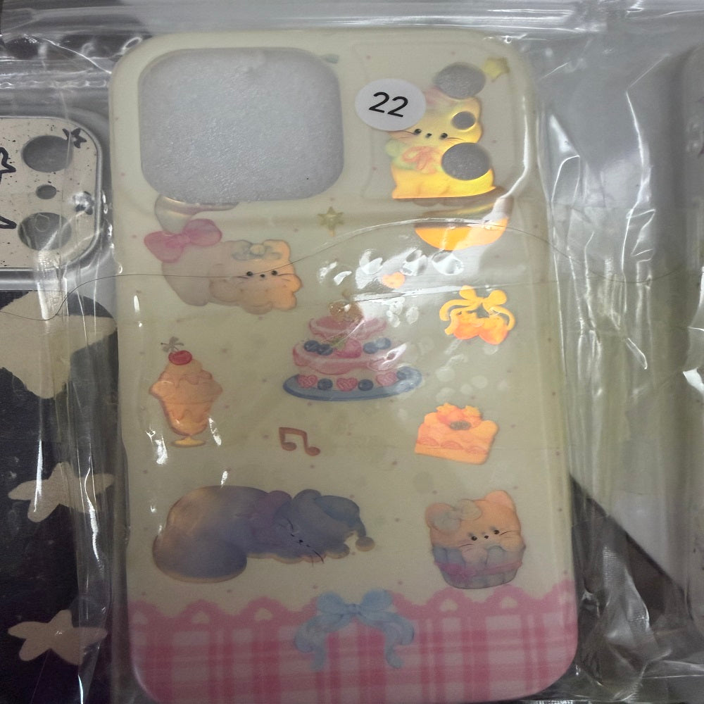 IMD Cartoon Phone Case High Quality Anti-Drop TPU PC Cover For iPhone 17  Pro Max 16