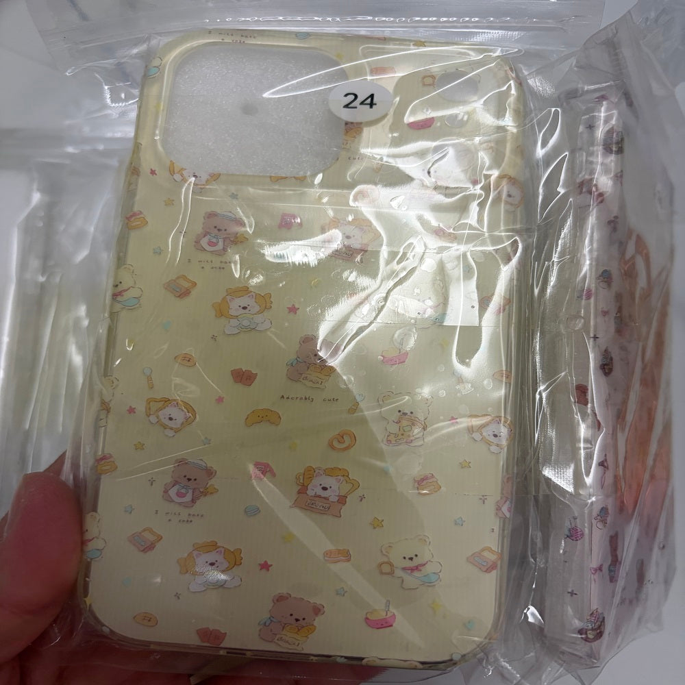 IMD Cartoon Phone Case High Quality Anti-Drop TPU PC Cover For iPhone 17  Pro Max 16