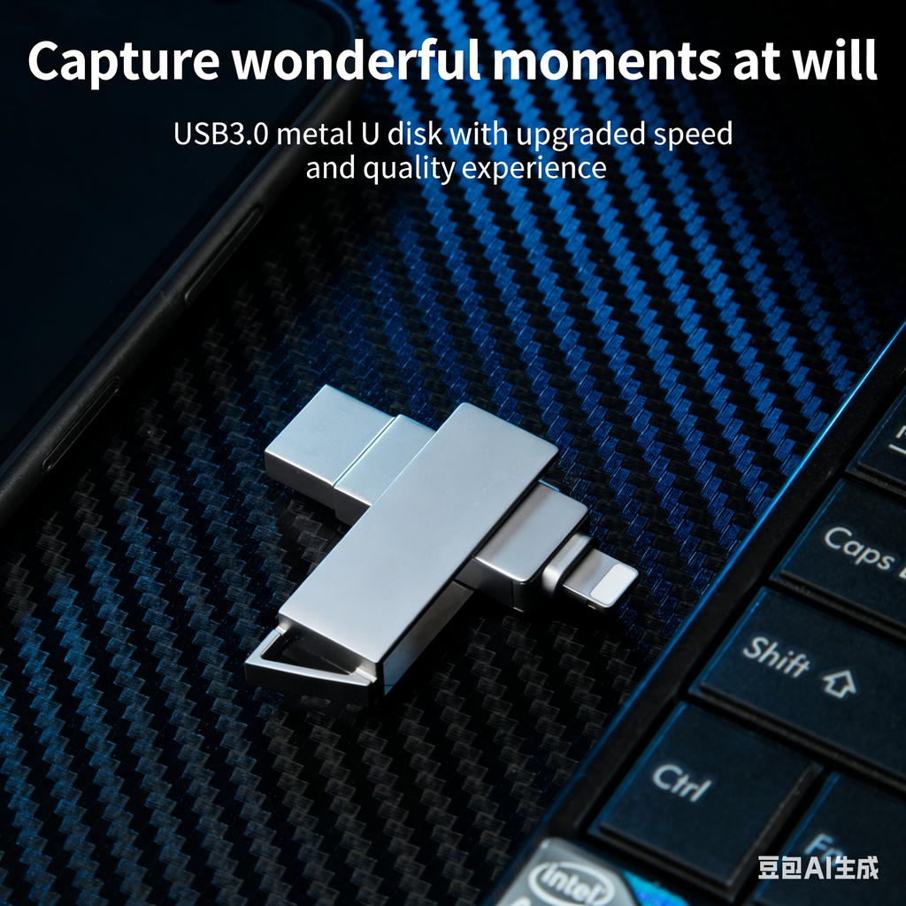 Y61 TYPE C USB Flash Drive OTG 4 IN 1 USB Stick 3.0 128GB Pen Drive 64GB 256GB Pendrive for iPhone 17 16 15 14 13 Memory Disk