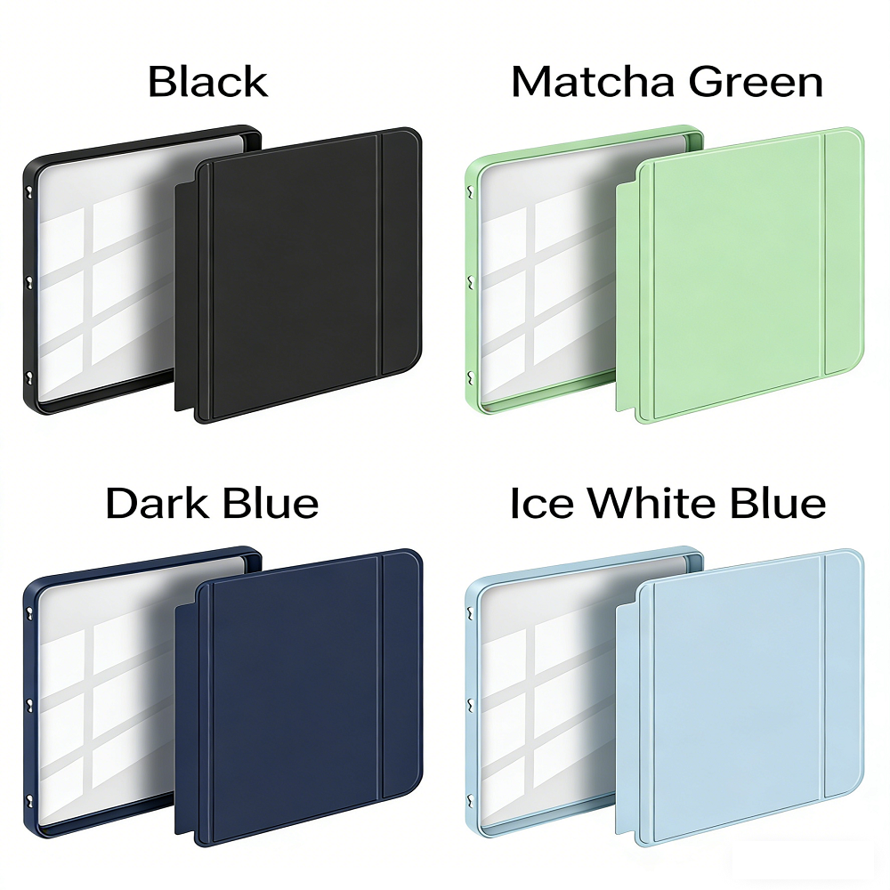 2-Pieces Detachable Protective Case Cover for 7-inch Kobo Libra Color / Libra 2 and Tolino Vision 6 eReaders"