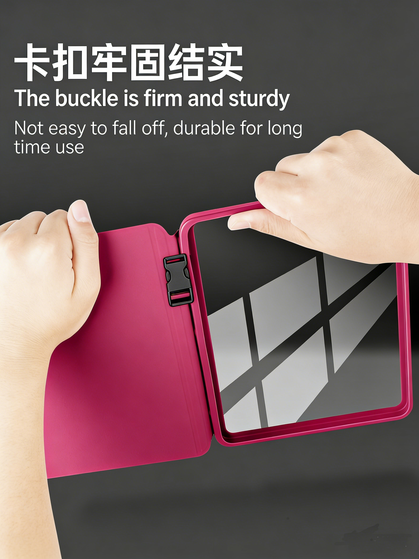 2-Pieces Detachable Protective Case Cover for 7-inch Kobo Libra Color / Libra 2 and Tolino Vision 6 eReaders"