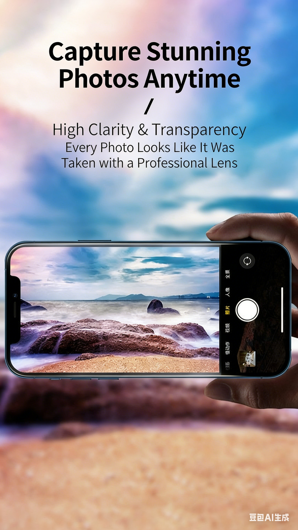 3D Diamond Glitter Screen Tempered Glass Camera Lens Protector for iPhone 17 Pro Max