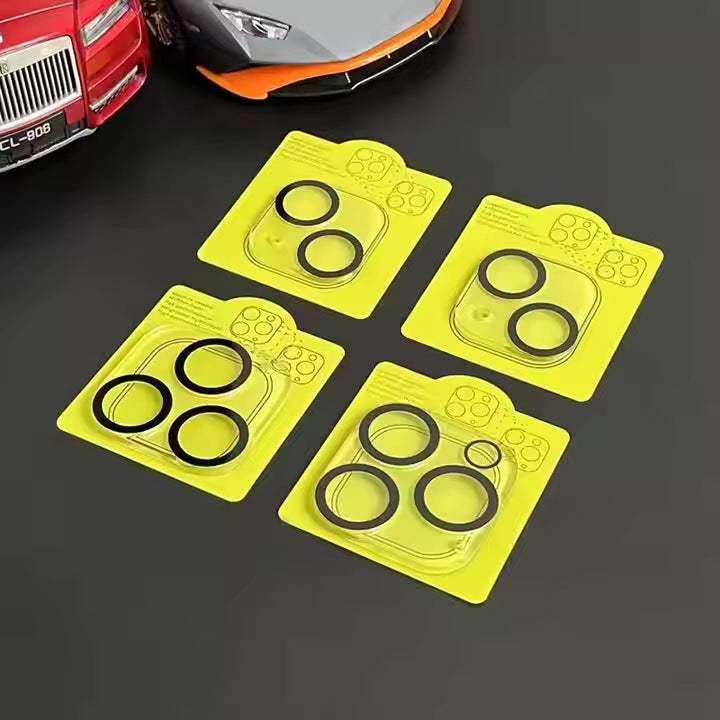 3D HD Clear Anti-scratch Tempered Glass Camera Lens Screen Protector