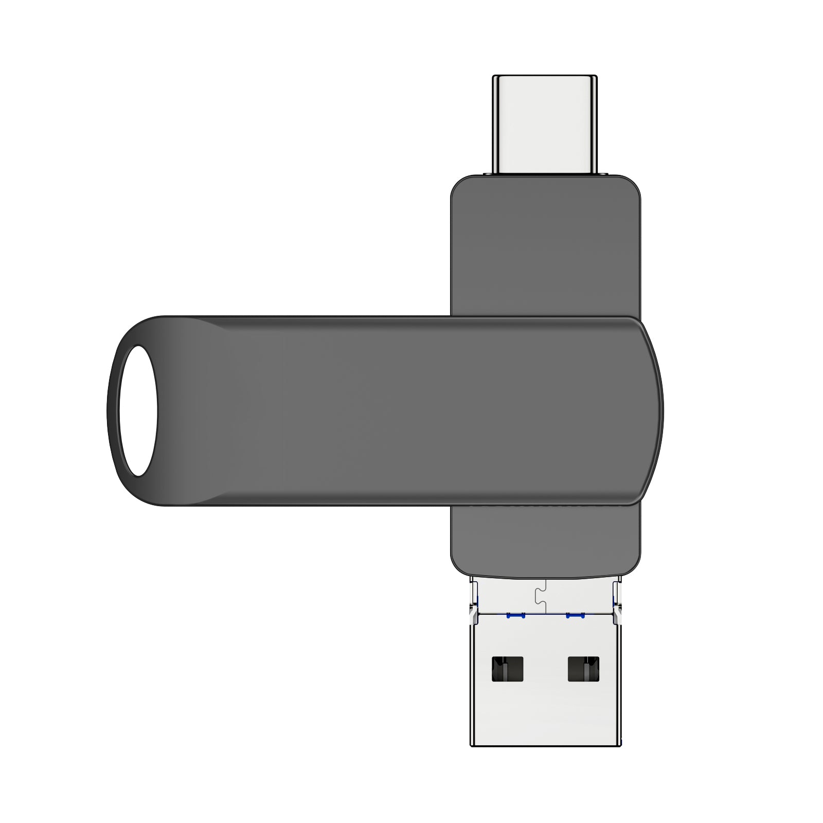 Y34C TYPE C USB Flash Drive OTG 4 IN 1 USB Stick 3.0 128GB Pen Drive 64GB 256GB 512GB Pendrive for iPhone 17 16 15 14 13 Memory Disk