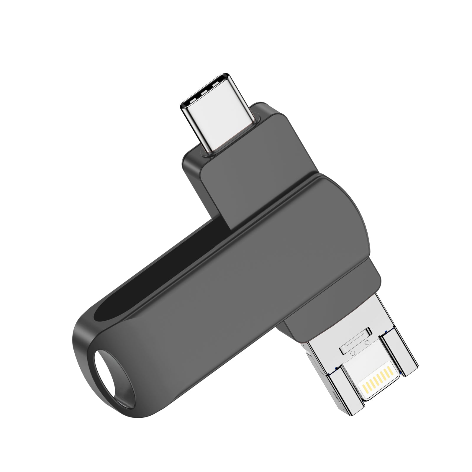 Y34C TYPE C USB Flash Drive OTG 4 IN 1 USB Stick 3.0 128GB Pen Drive 64GB 256GB 512GB Pendrive for iPhone 17 16 15 14 13 Memory Disk