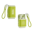 Ac Plug 3 in 1 Super Fast Charge Mini Keychain Power Bank 10000mah