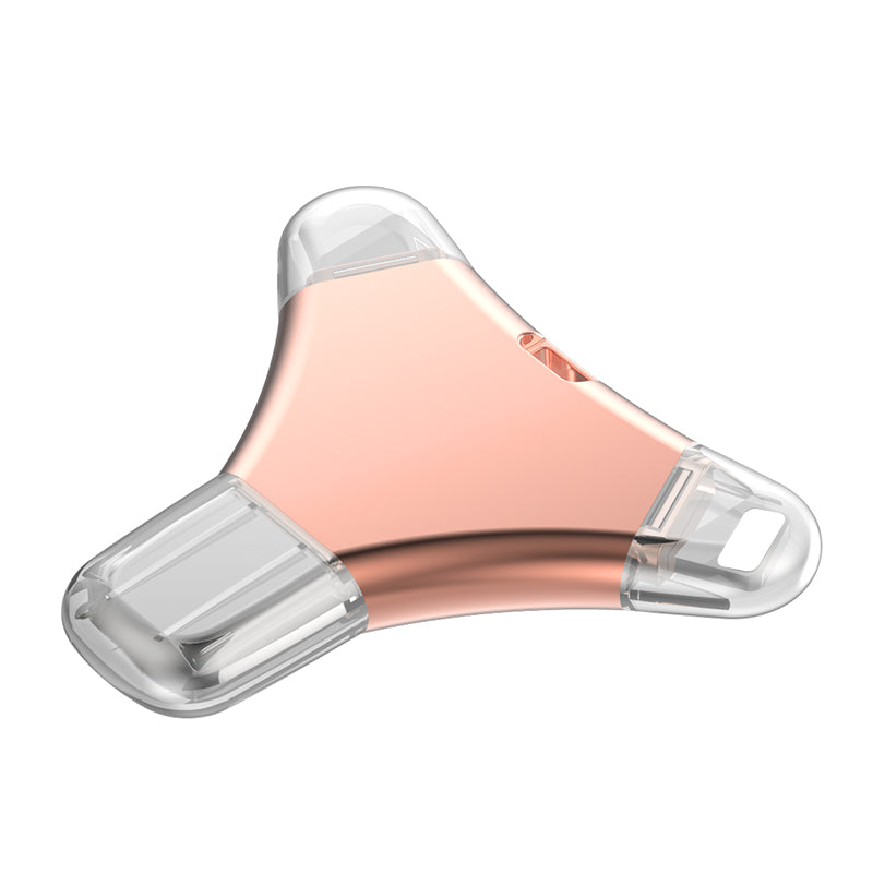Y68 TYPE C USB Flash Drive OTG 4 IN 1 USB Stick 3.0 128GB Pen Drive 64GB 256GB Pendrive for iPhone 17 16 15 14 13 Memory Disk