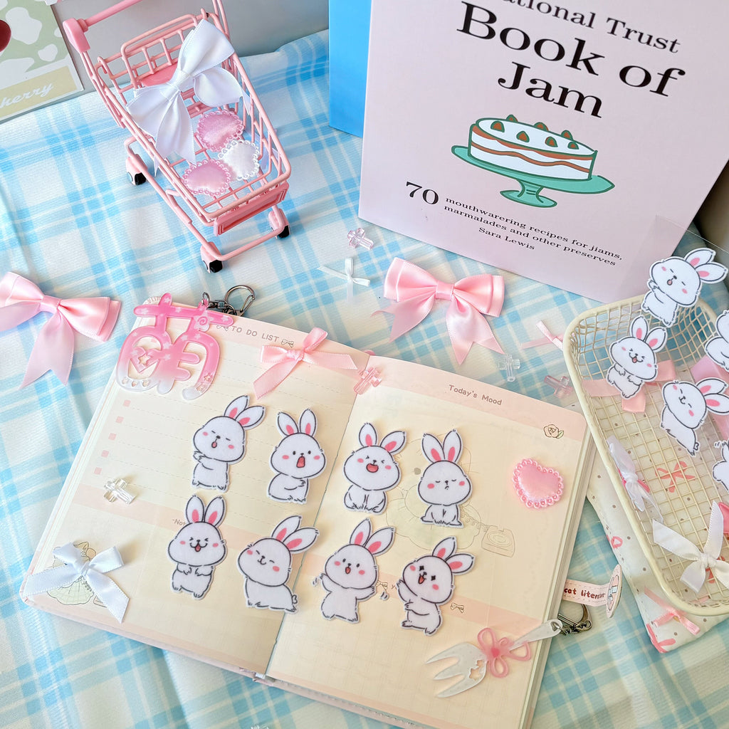 Lovely Cartoon Small Animals Plush Stickers, Soft Touch Creative Stickers, Exclusive Customization