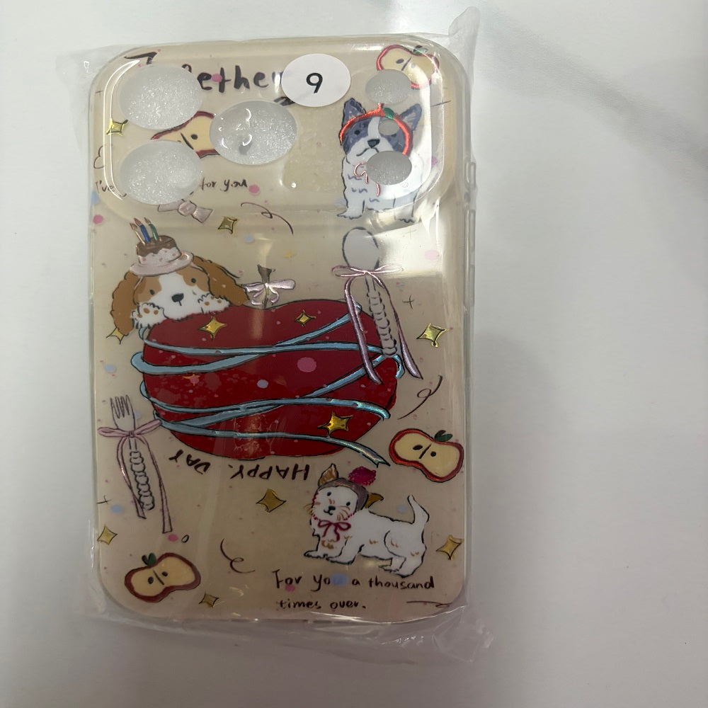 IMD Cartoon Phone Case High Quality Anti-Drop TPU PC Cover For iPhone 17  Pro Max 16