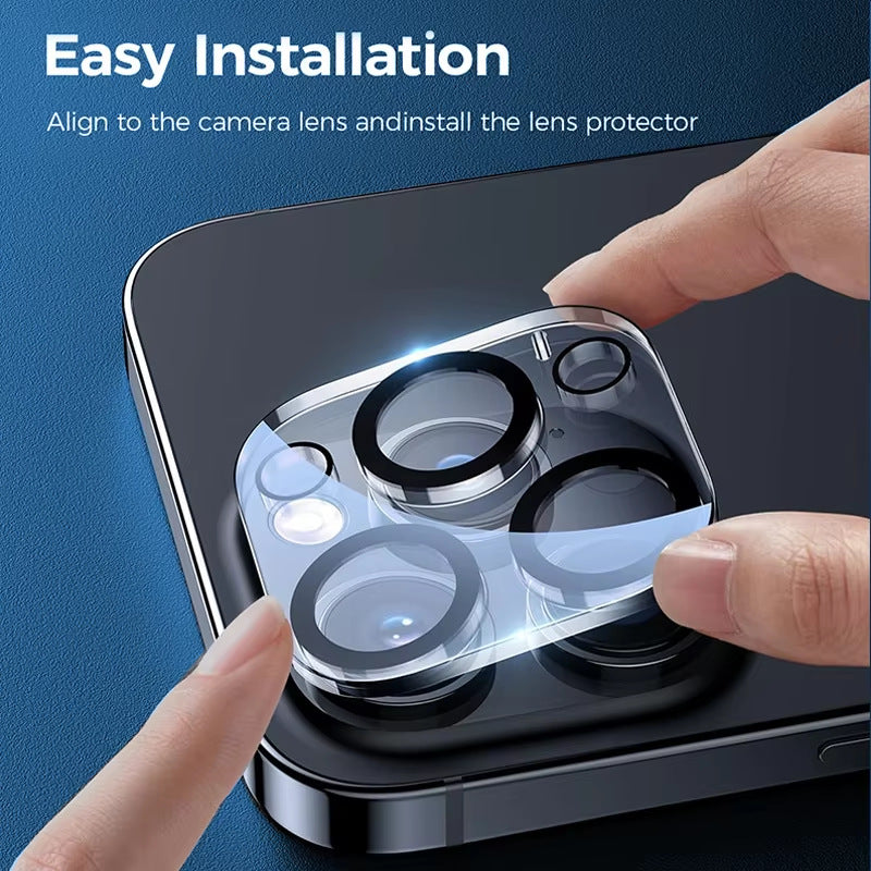 3D HD Clear Anti-scratch Tempered Glass Camera Lens Screen Protector