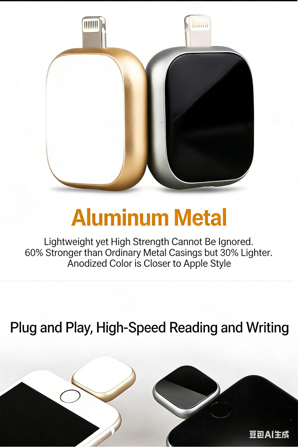 TYPE C USB Flash Drive OTG 4 IN 1 USB Stick 3.0 128GB Pen Drive 64GB 256GB Pendrive for iPhone 17 16 15 14 13 Memory Disk