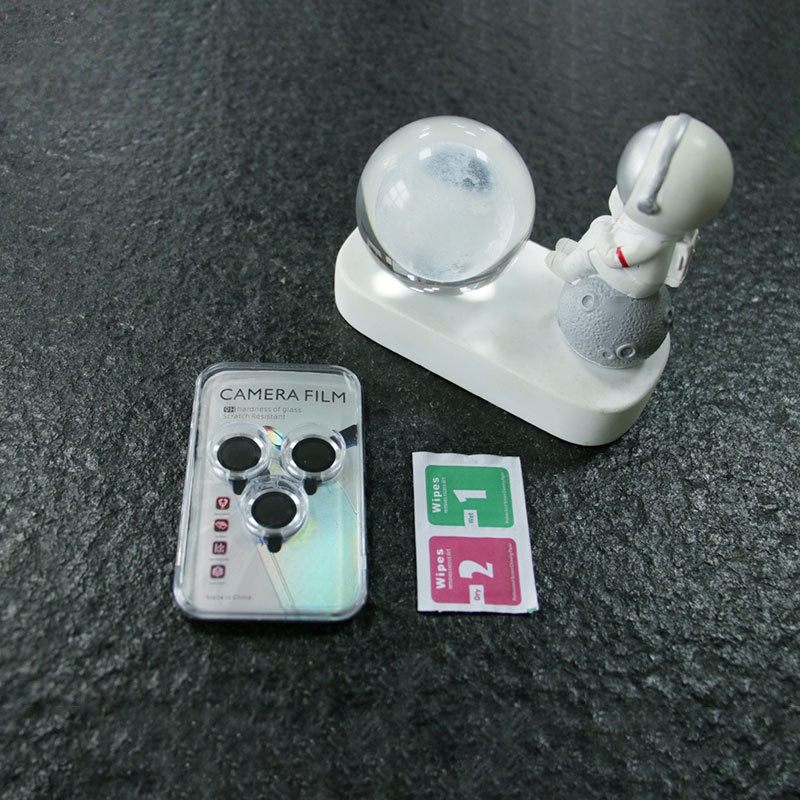 3D Silk Screen Tempered Glass Camera Lens Protector for iPhone 17 Pro Max