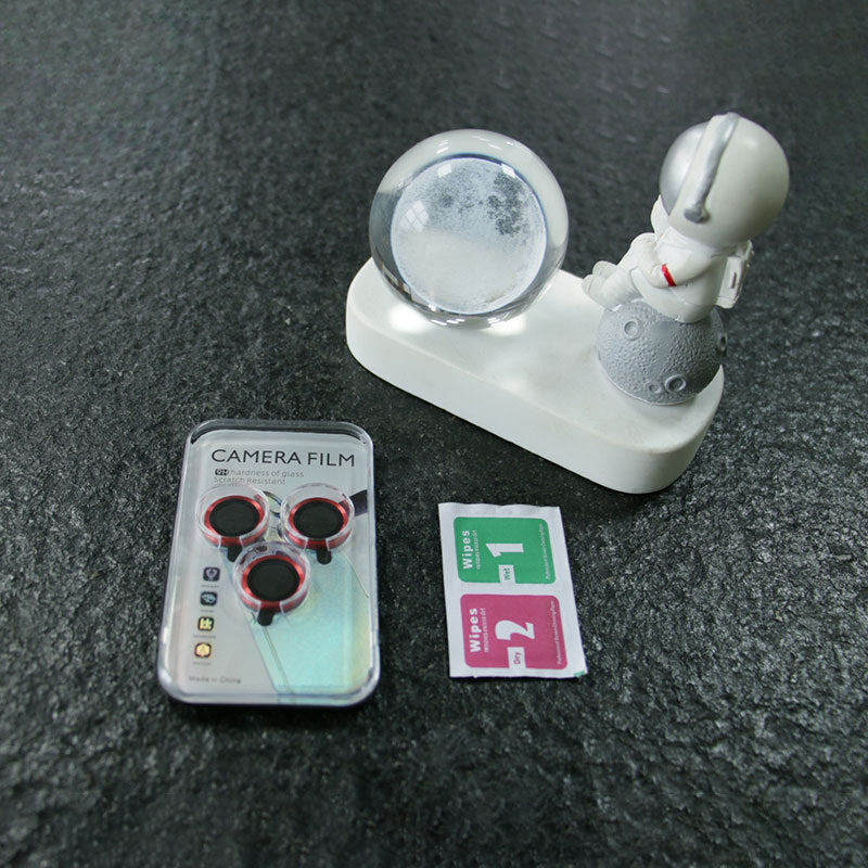 3D Silk Screen Tempered Glass Camera Lens Protector for iPhone 17 Pro Max