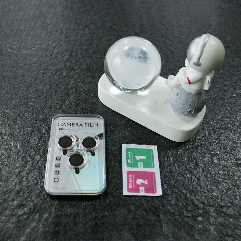 3D Silk Screen Tempered Glass Camera Lens Protector for iPhone 17 Pro Max