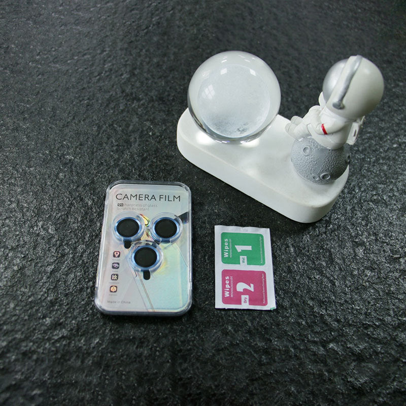 3D Silk Screen Tempered Glass Camera Lens Protector for iPhone 17 Pro Max