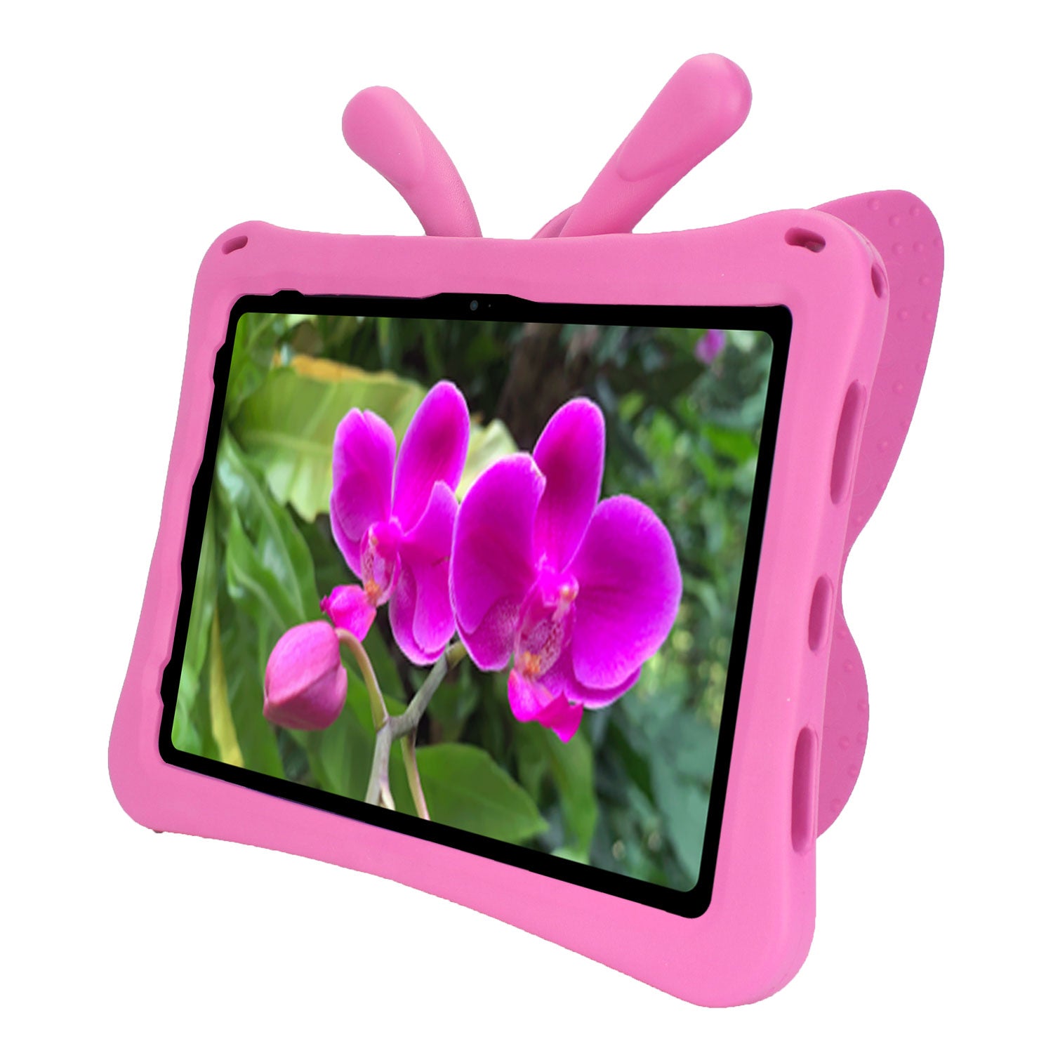 Kids Funda Butterfly Tablet Case For Samsung Galaxy Tab A 10.1 For Samsung EVA Case with Strap for A2757 A2777 A2696 with Pen Holder