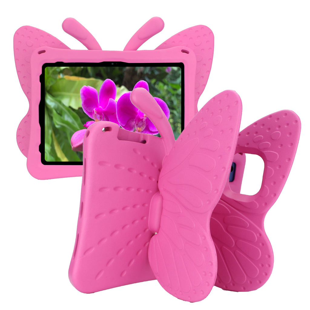 Kids Funda Butterfly Tablet Case For Samsung Galaxy Tab A 10.1 For Samsung EVA Case with Strap for A2757 A2777 A2696 with Pen Holder