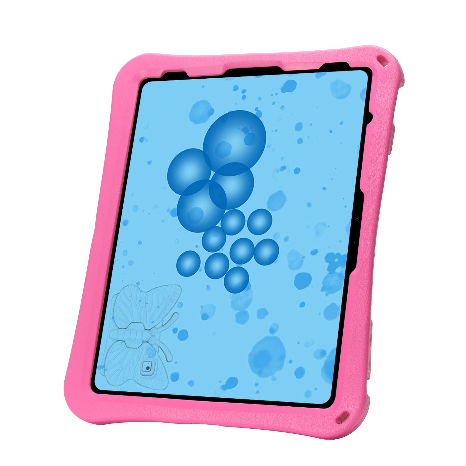 Kids EVA Anti-Fall Proof Butterfly Tablet Cases For iPad 9 Air 10.2 10.5 11 10.9 10 2022 Pro 9.7 12.9 Inch Armor Stand Tablet Case