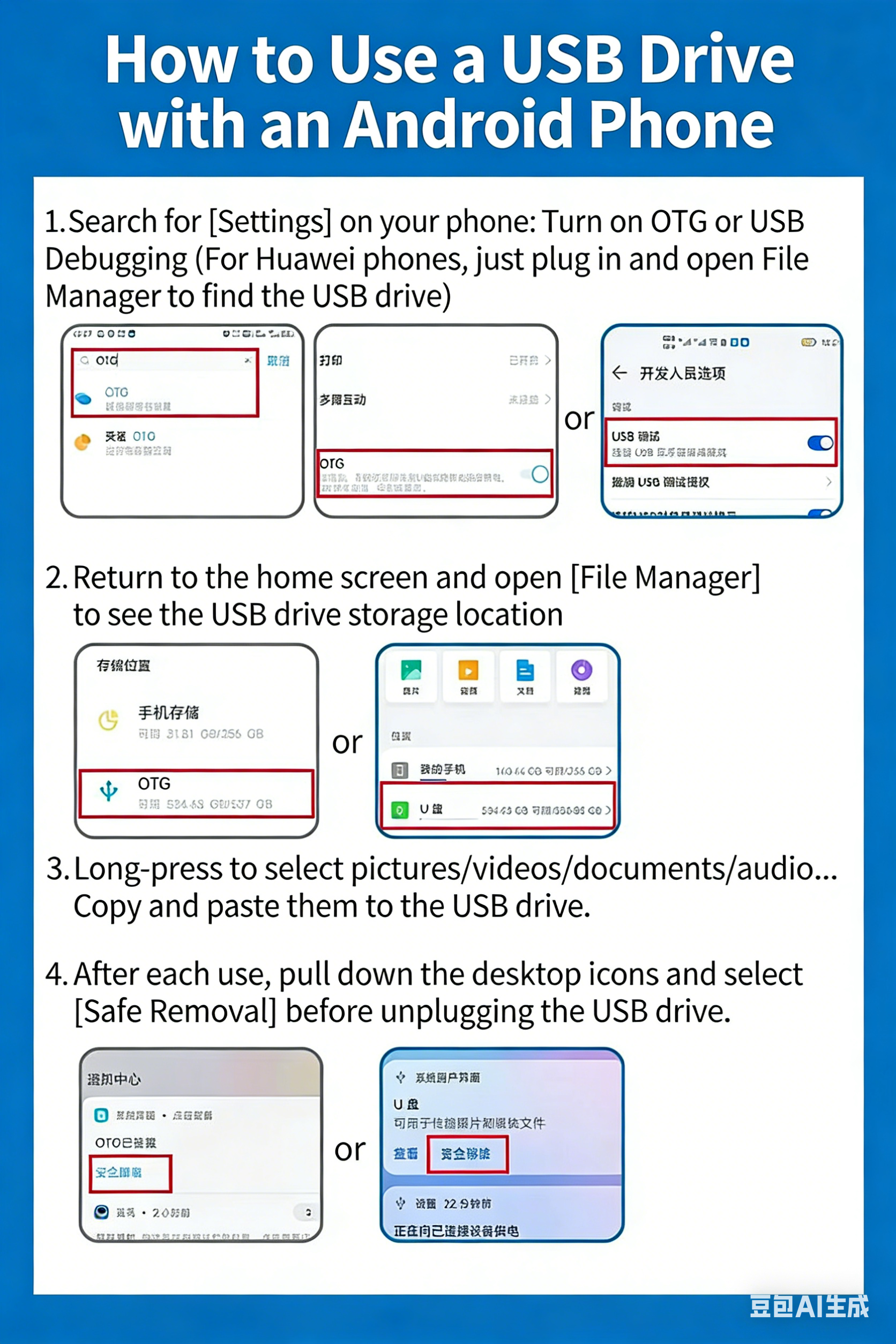 Y34C TYPE C USB Flash Drive OTG 4 IN 1 USB Stick 3.0 128GB Pen Drive 64GB 256GB 512GB Pendrive for iPhone 17 16 15 14 13 Memory Disk