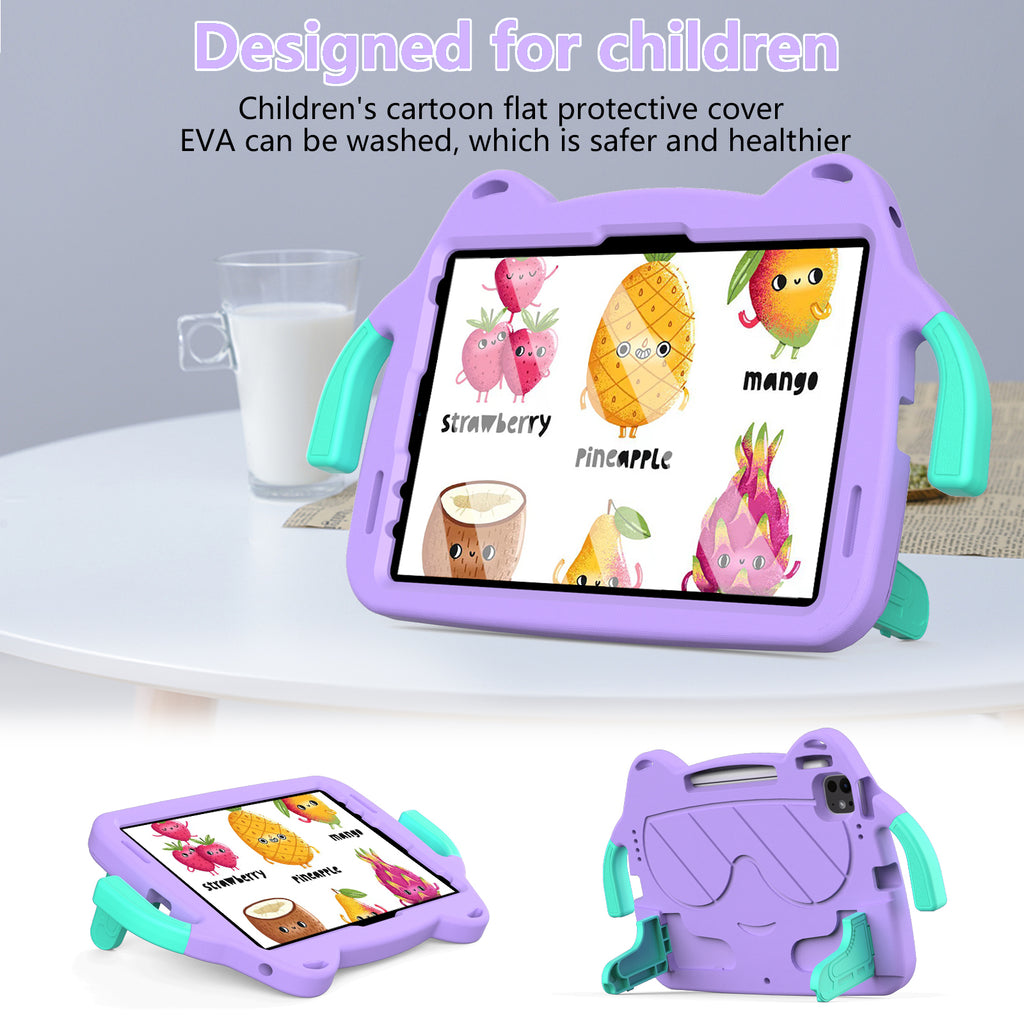 Kids Funda Little Hand Tablet Case For Samsung Galaxy Tab A 10.1 For Samsung EVA Case with Strap for A2757 A2777 A2696 with Pen Holder