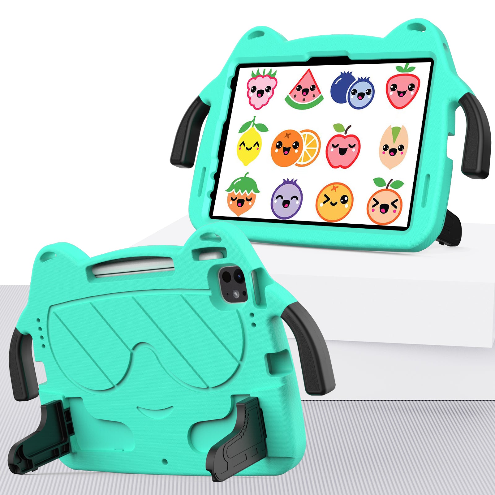Kids Funda Little Hand Tablet Case For Samsung Galaxy Tab A 10.1 For Samsung EVA Case with Strap for A2757 A2777 A2696 with Pen Holder
