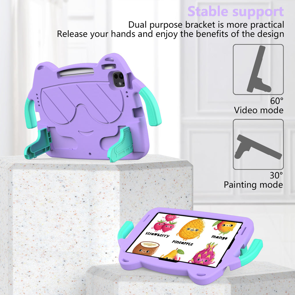 Kids Funda Little Hand Tablet Case For Samsung Galaxy Tab A 10.1 For Samsung EVA Case with Strap for A2757 A2777 A2696 with Pen Holder