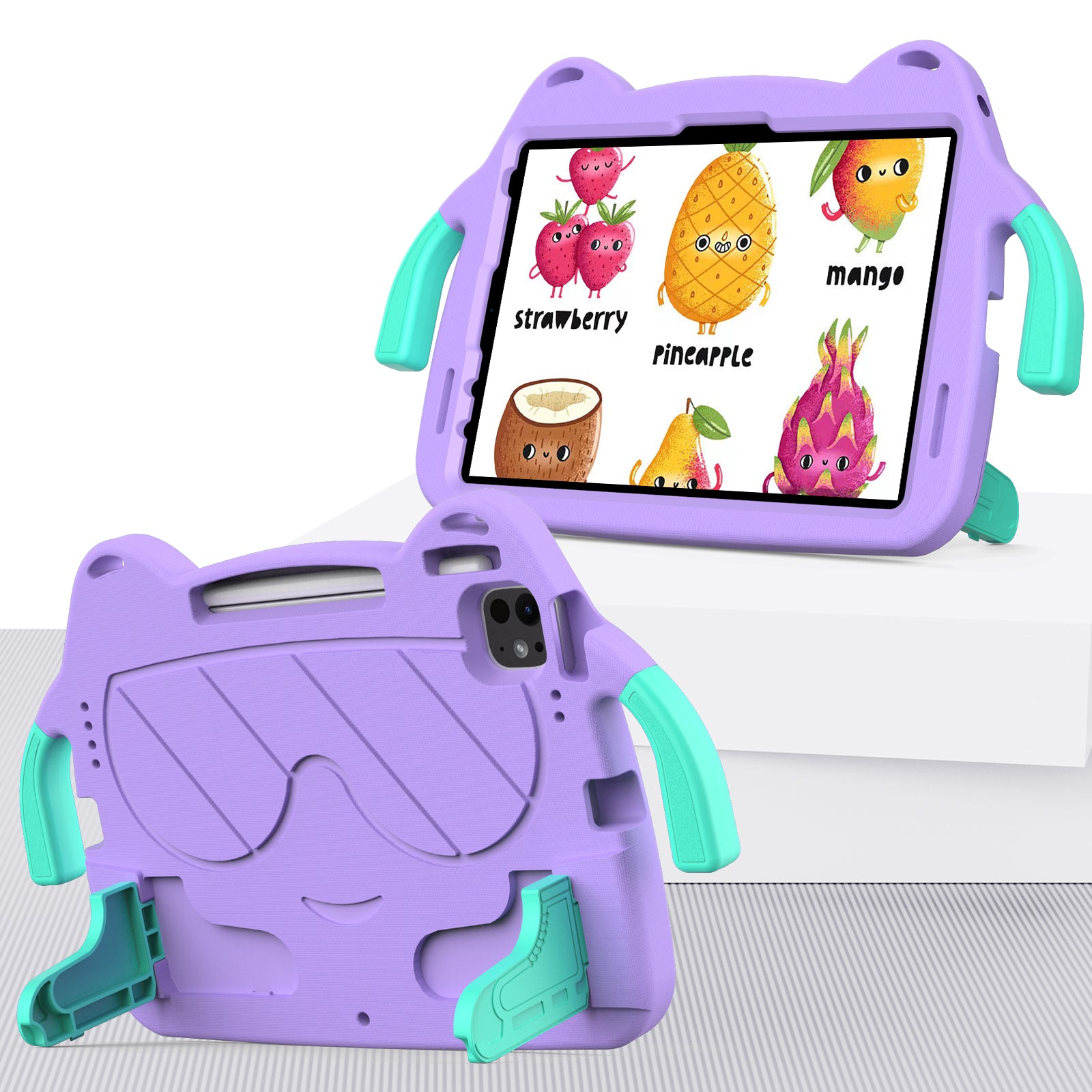 Kids Funda Little Hand Tablet Case For Samsung Galaxy Tab A 10.1 For Samsung EVA Case with Strap for A2757 A2777 A2696 with Pen Holder