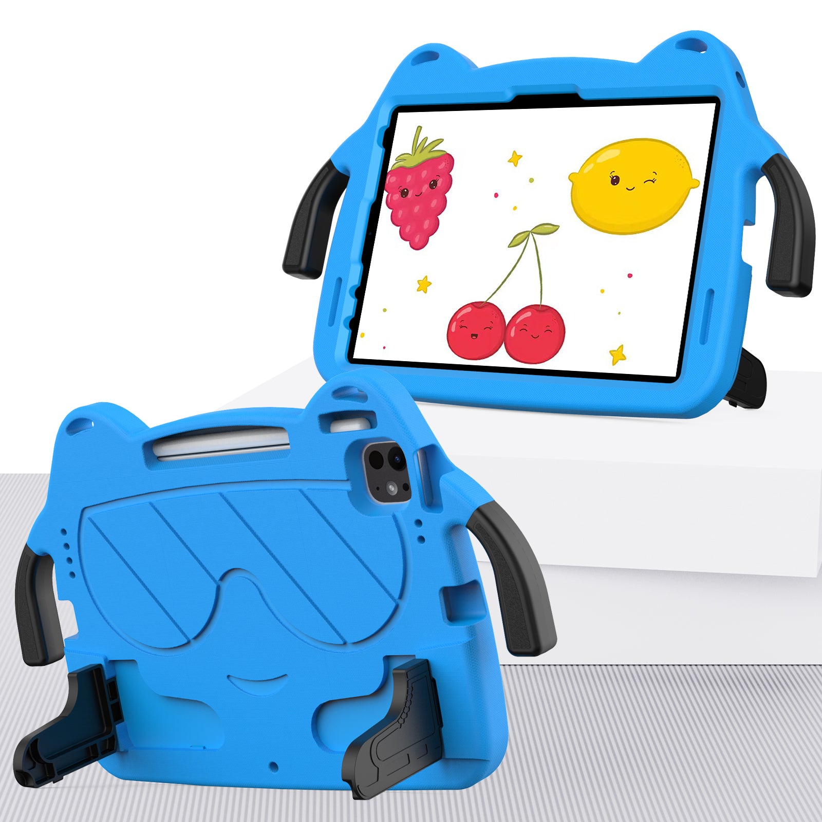 Kids Funda Little Hand Tablet Case For Samsung Galaxy Tab A 10.1 For Samsung EVA Case with Strap for A2757 A2777 A2696 with Pen Holder