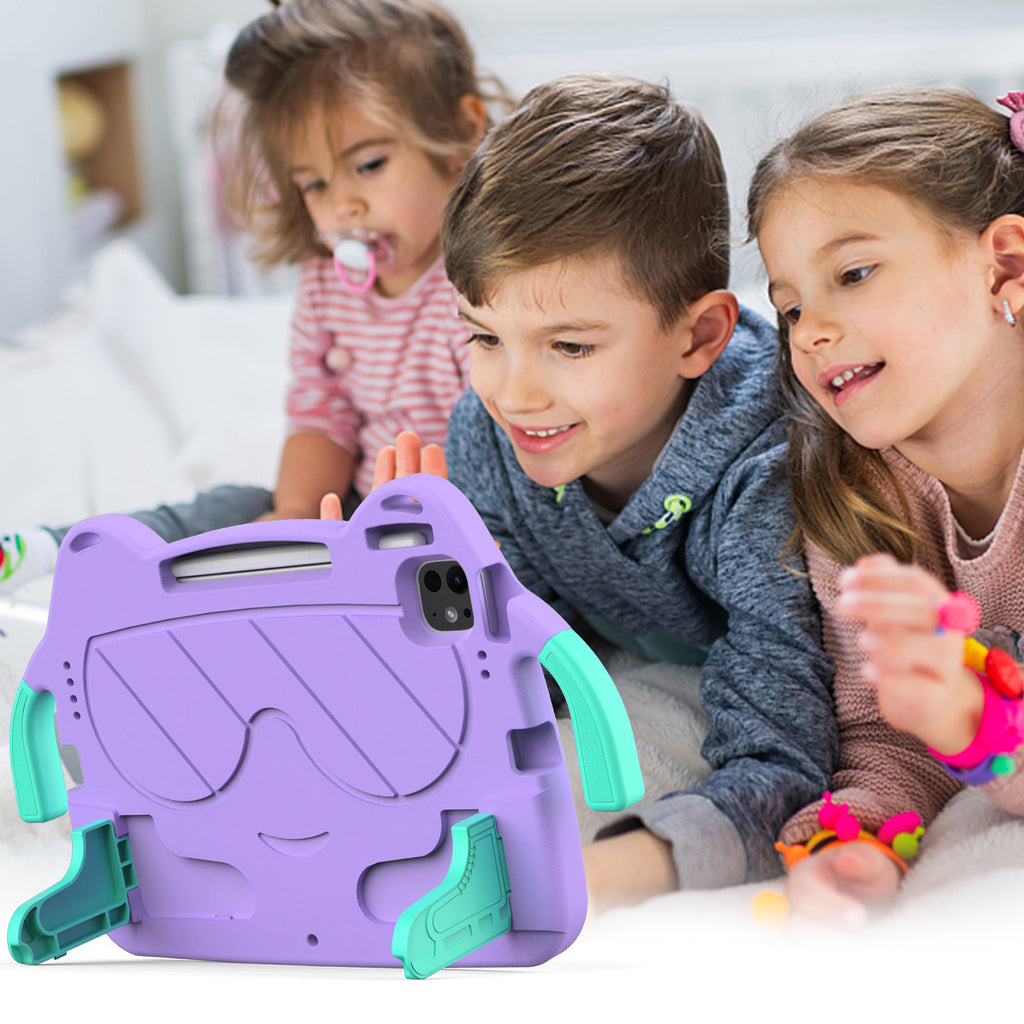 Kids Funda Little Hand Tablet Case For Samsung Galaxy Tab A 10.1 For Samsung EVA Case with Strap for A2757 A2777 A2696 with Pen Holder